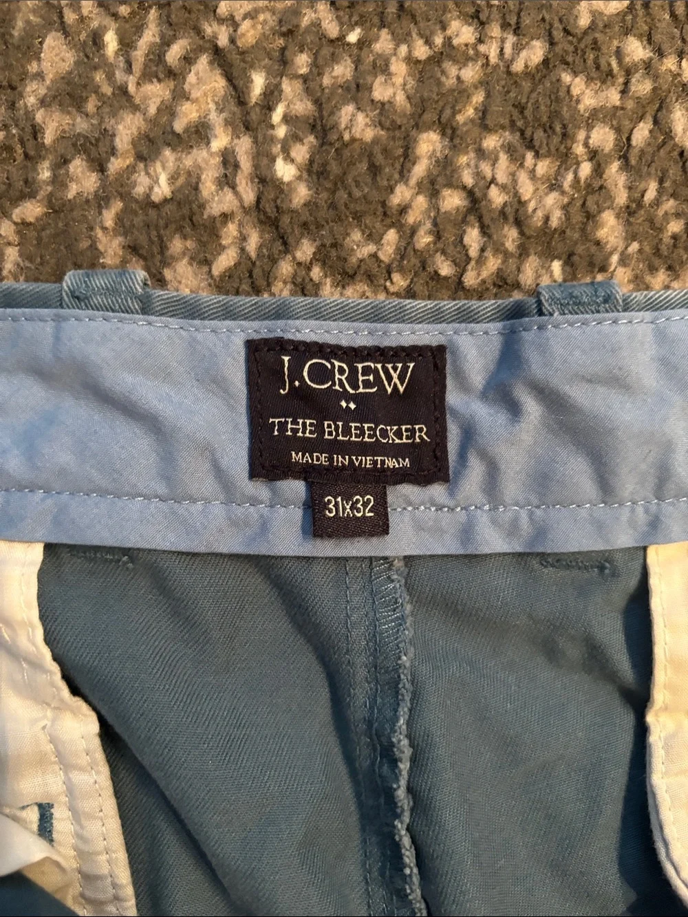 J. Crew Men's Chinos in Slate Teal